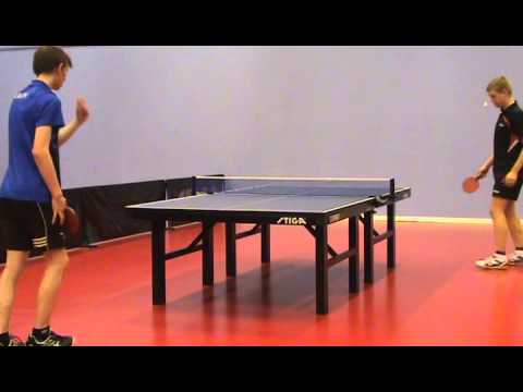 140215 Juniordivision, Jesper Ravn - Mads Pærregaard