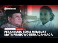 Pesan Haru Sofia Dari Kupang Membuat Mata Prabowo Berkaca Kaca