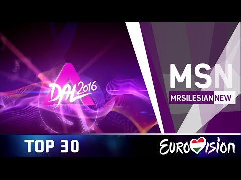 A Dal 2016 - Top 30 (Eurovision Song Contest 2016 Hungary)