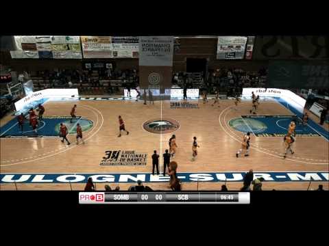 PRO B league. BC "SOMB" 60 vs 72 BC "St.Chamond". 09/05/2017