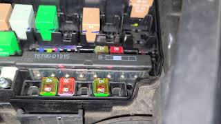 2013 Hyundai Elantra Blower Motor Fuses & Relay