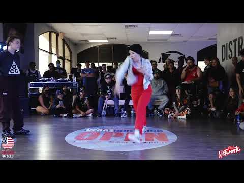 Emma Vs Battle-Rina - B-Girl Top 16 - Vegas Breaking Open - Breaking For Gold USA - USA Dance - BNC