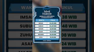 Jadwal Imsakiyah untuk Wilayah Mamuju dan Sekitarnya, 15 April 2023 atau 24 Ramadhan 1444 H
