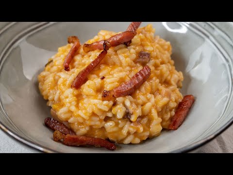 RISOTTO ZUCCA E SPECK - Cremoso e delicato!