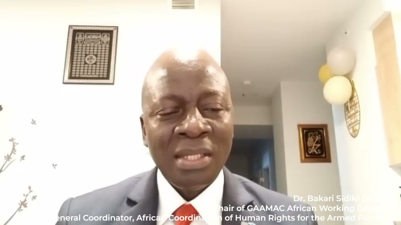 R2P at 20: Dr. DIABY Bakari Sidiki, Chair, GAAMAC African Working Group