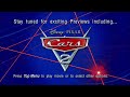 Stay Tuned For Exciting Previews Including Cars 2 Bumper