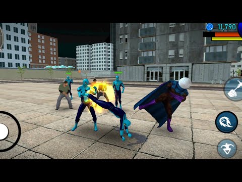 Flying Spiderman Amazing City | Superhero Spider City Rescue Battle - Android GamePlay