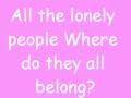 The Beatles- Eleanor Rigby/Julia transition (LOVE ...