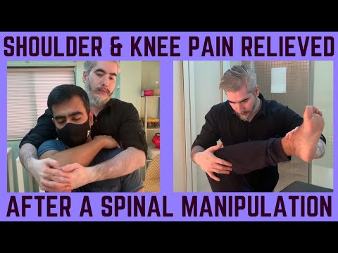Shoulder pain, knee pain and back issues relieved after spinal manipulation by Dr. Sudarshan Singh