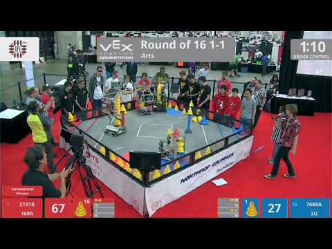 2018 VRC Arts R16 1-1 - 2131R 169A vs 7686A 2U - 128 to 109