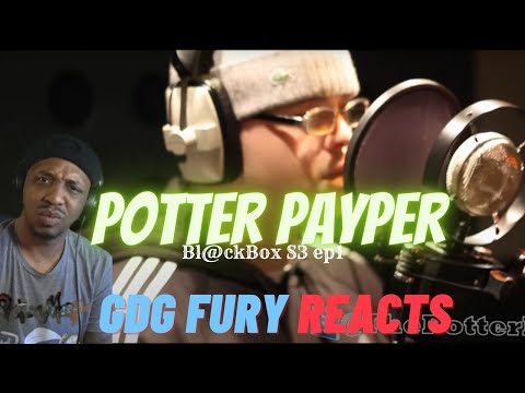 AMERICAN Reacts to BL@CKBOX S3 Ep.1 POTTER PAYPER (NYC reacts to uk Rap)