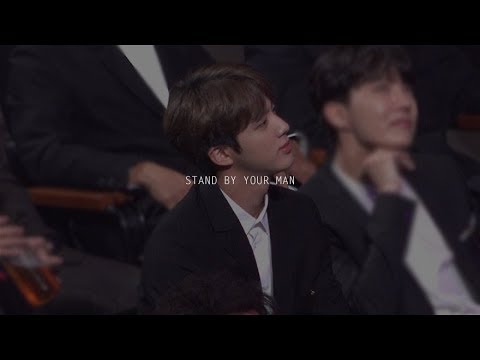 181024 대중문화예술상 stand by your man 감상 중 (JIN FOCUS / JIN FANCAM / 석진 직캠)