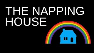 "The Napping House" by Audrey Wood Read aloud High Contrast animated story CVI-friendly gameplay video by BCCFA.SOT, 4:58 duration