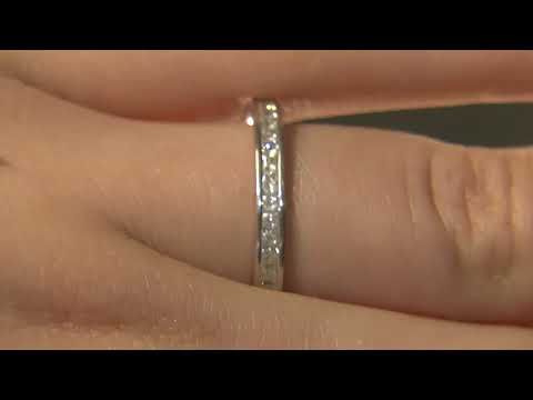 0.50 Carat Princess Cut Ladies Diamond Wedding Ring WR3067