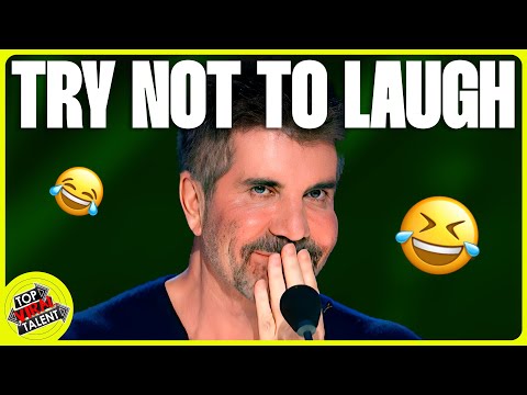 TRY NOT TO LAUGH! FUNNIEST Auditions on Got Talent 2023!😂