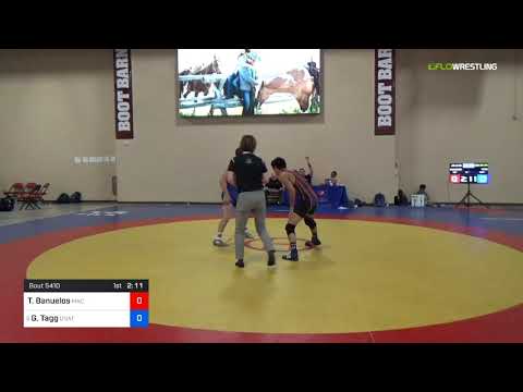 2018 Marine Corps US Open/UWW Junior Freestyle 61 Con 32 #2 - Terrell- John Banuelos (MAC ) Vs. Ga