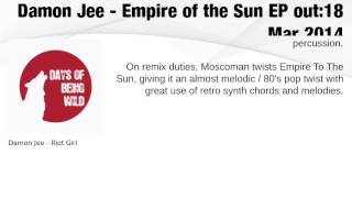 Damon Jee - Empire of the Sun EP (WILD 026)