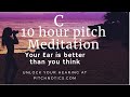 Pitchnotics 10 hours of C (Pitch Memory Sleep meditation)