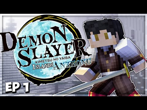 Totally Not Eren - DEMON SLAYER + 3RD LIFE!! - Minecraft - Demon Slayer: Island Anzhong Ep 1