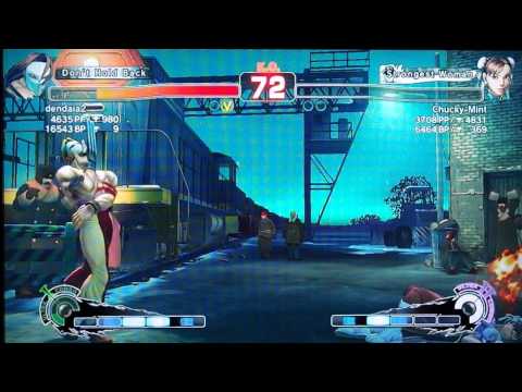 SSF4 AE 2012: dendaia (Vega) vs Chucky-Mint (Chun-Li)