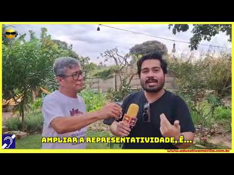 Tv Eduvcativa Sâmia Bonfim Deputtada Federal visita Marília SP pra Roda de Conversa LGBTQIAPN+ 27/05/2026