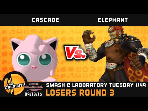 S@LT #49 | Cascade (Jigglypuff) vs Elephant (Ganon) - Losers Round 3 - Melee Singles