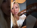 One Bite Laos Sausage At Nok S Kitchen In Westminster CA