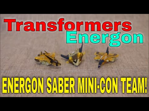 Transformers Energon Saber Mini-Con Team - GotBot True Review NUMBER 754