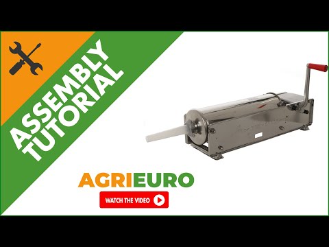 Vertical sausage filler Tre Spade Mod. 7/V and 10/V Deluxe: presentation