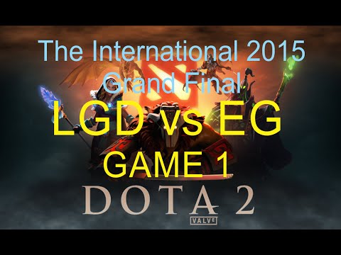 LGD vs  EG - Game 1- The International 2015 - Casters LD vs  Blitz