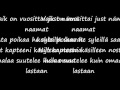 Poju-Poika saunoo lyrics 