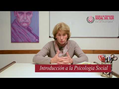 Dra. Gladys Adamson: Introducción a la Psicología Social