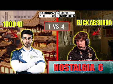 ZIG FAZENDO O BAIT DA ALIBI, FLICK INSANO DO PSYCHO, CAMERAM4N GANHANDO 1x4 E MAIS - NOSTALGIA R6