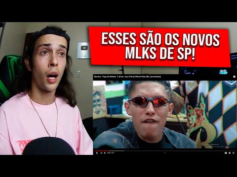 (OS NOVOS MLKS DE SP 🔥) REAGINDO a Mendes - Papo de Maloka 🏌🏾‍♂️ (Feat. Jazz & Kira) - REACT/REAÇÃO