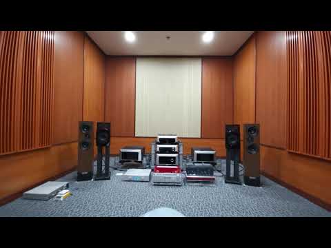 Luxman​ MQ-300​ &​ Living​ voice​ speaker​