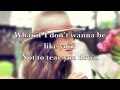 Sara Bareilles - I Wanna Be Like Me Lyrics (HD ...