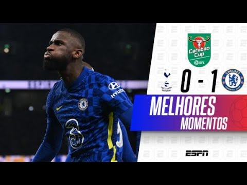Gols e lances de Tottenhan x Chelsea