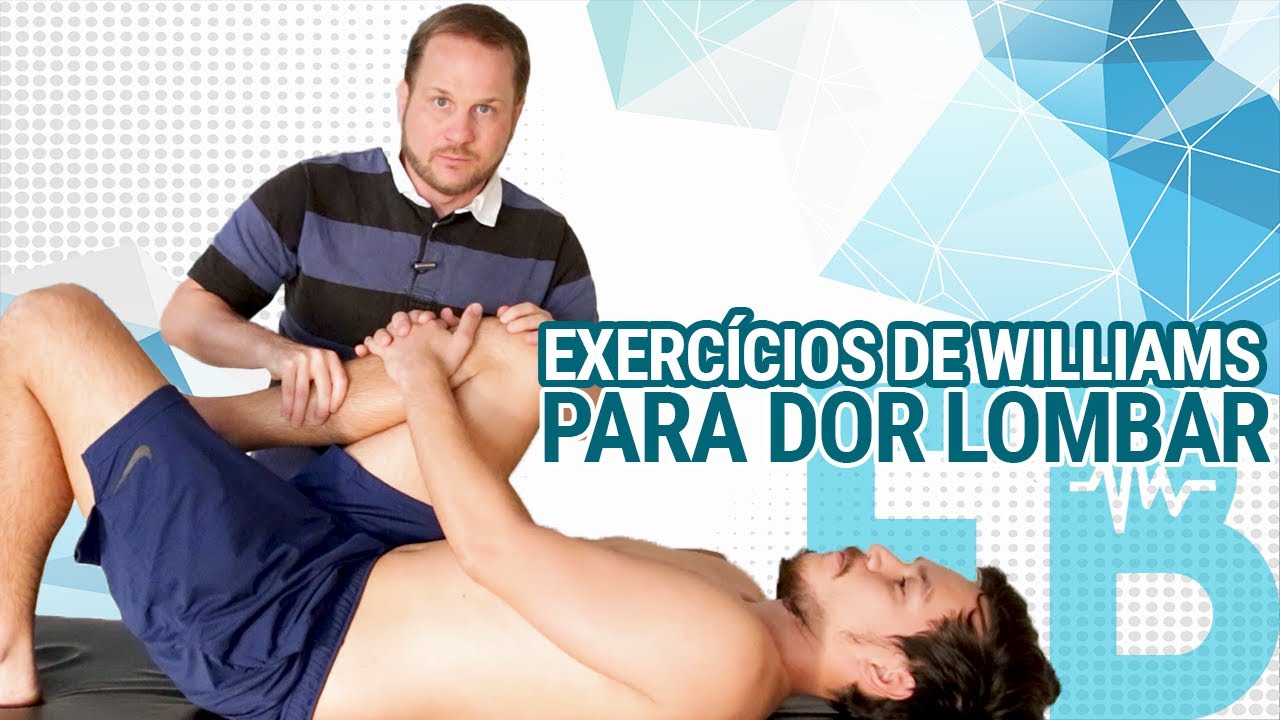 Exercícios de Williams para dor lombar