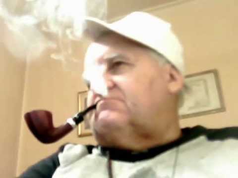 Pipe Tobaccos, Stanwell, Hexagon, Smoker, of, with White Hat; Grey Black TShirt