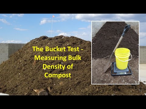The Bucket Test - Measuring Bulk Density of Compost