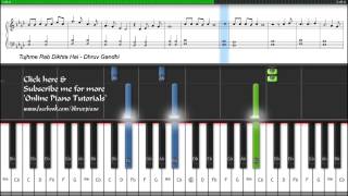 Download lagu ♫ Tujh Mein Rab Dikhta Hai  || Piano Tutorial   Music Sheet   MIDI mp3