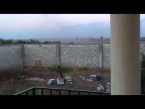 استهداف مقرات النظام بقذائف الهاون من قبل كتيبة الناصر في ريف حمص