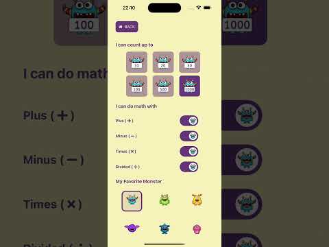 Monsty: Let's Practice Math