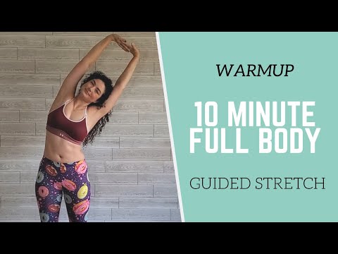 WARMUP // 10 Minute Guided Morning Stretch Routine (Beginner Friendly)