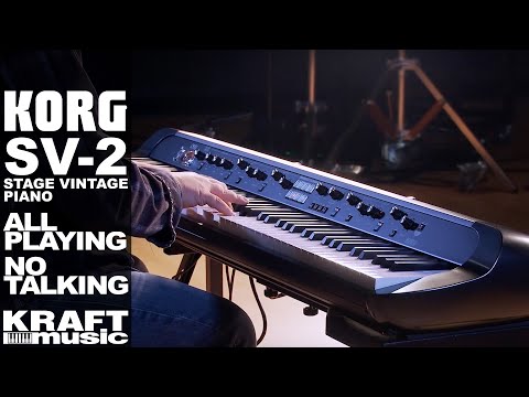 Демонстрация звучания цифрового пианино Korg SV-2
