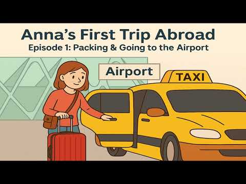 Anna’s First Trip Abroad - Episode 1: Packing & Going to the Airport [Level A2]