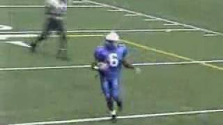 preview picture of video 'Urbana University Blue Knights Football: Jason Conner 69-yard interception return TD'