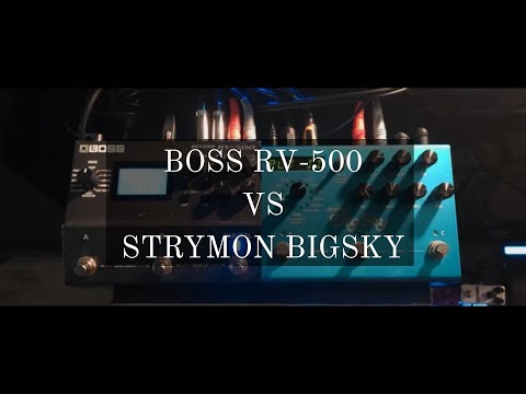 Boss RV500 vs Strymon Bigsky// #bosspedals #strymon #worshipguitar #reverb