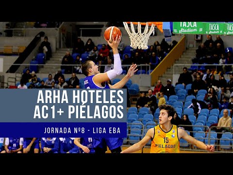 Resumen | Jornada 8. Arha Hoteles Cantbasket 🆚 AC1+ Piélagos