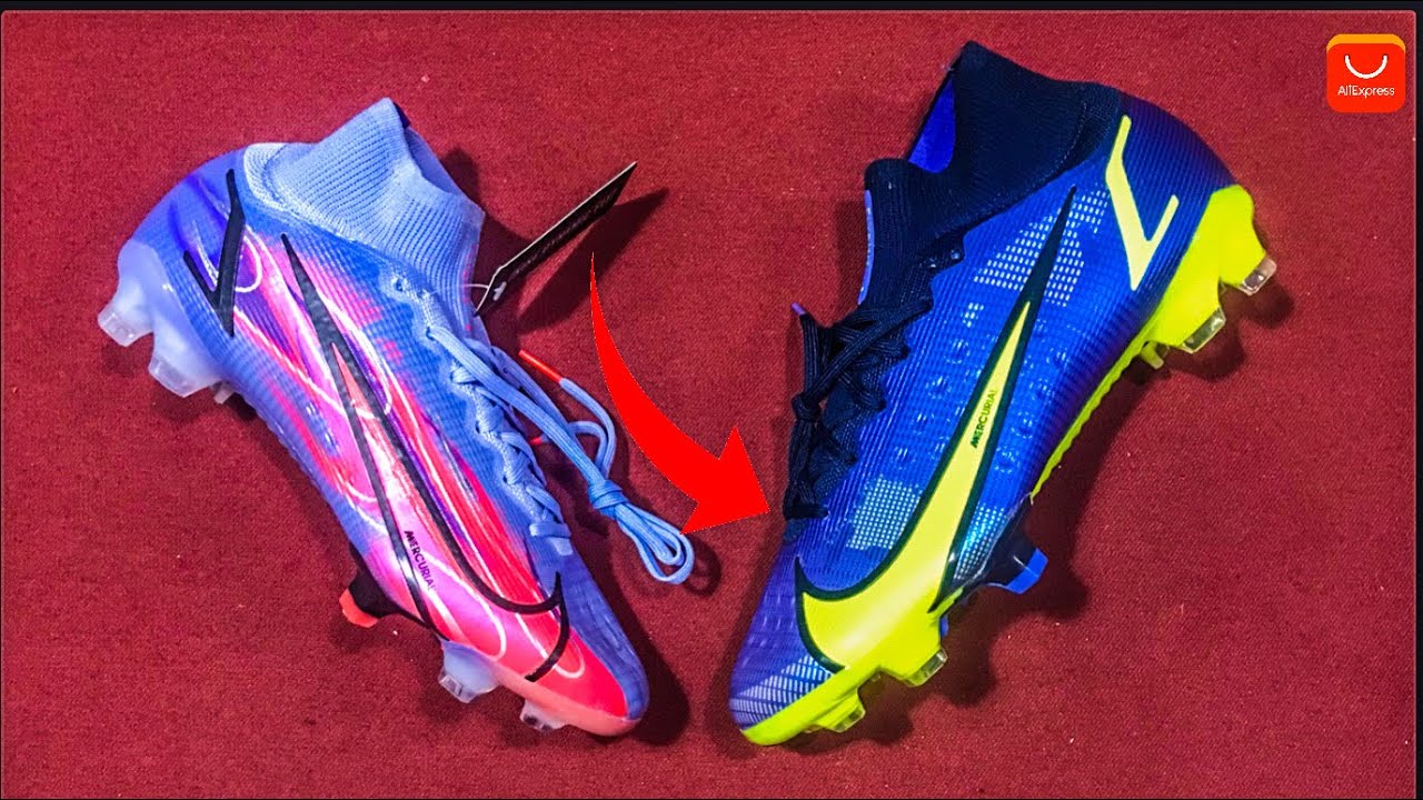Olha Como Veio 2 chuteiras Mercurial INÉDITAS NO CANAL #aliexpress #shopee
